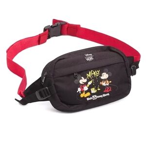 Vans × Walt Disney World Mickey Minnie Mouse Graffiti Waist Belt Bag Fanny Pack